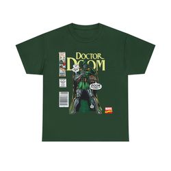 doctor doom shirt, vintage comic shirt, marvel shi