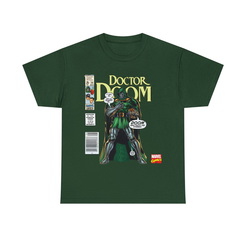 Doctor Doom Shirt, Vintage Comic Shirt, Marvel Shirt, Doctor Doom, Unisex Shirt, Old Comic Shirt, Marvel, MCU Shirt, Villain Shirt, Retro - 1.jpg