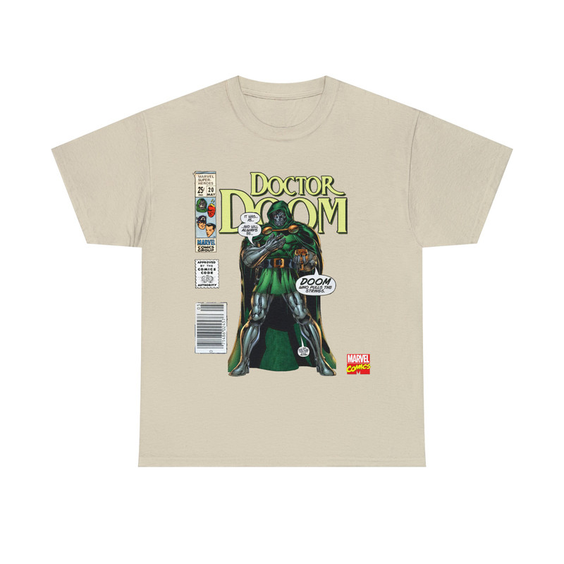 Doctor Doom Shirt, Vintage Comic Shirt, Marvel Shirt, Doctor Doom, Unisex Shirt, Old Comic Shirt, Marvel, MCU Shirt, Villain Shirt, Retro - 4.jpg