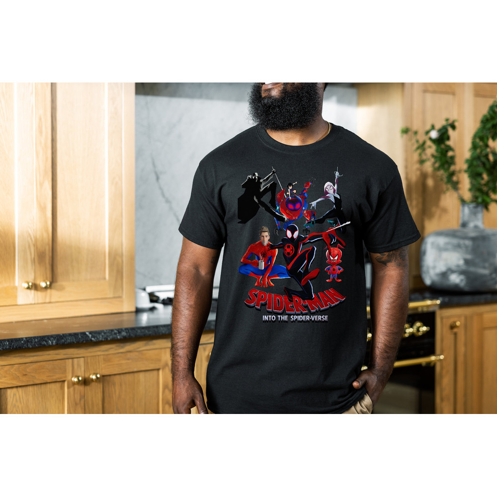 Into the Spider-Verse Shirt, SpiderMan Shirt, SpiderMan T-Shirt, Spiderman Shirt, Miles Morales Shirt, Miles Morales, Across the Spiderverse - 2.jpg