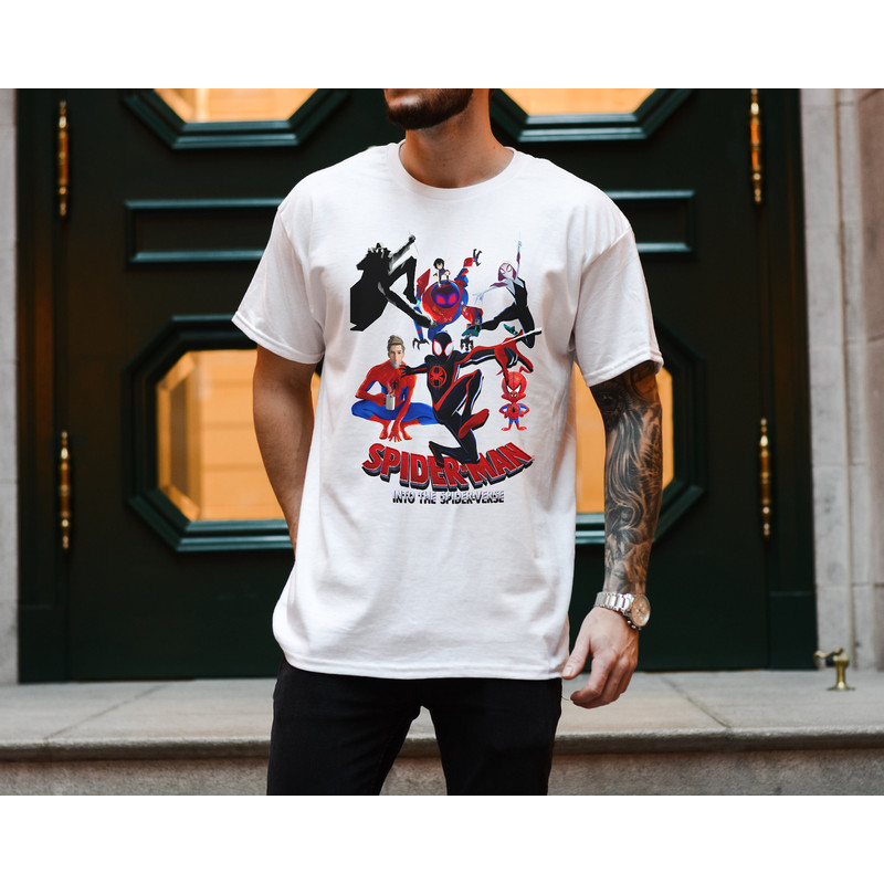 Into the Spider-Verse Shirt, SpiderMan Shirt, SpiderMan T-Shirt, Spiderman Shirt, Miles Morales Shirt, Miles Morales, Across the Spiderverse - 3.jpg
