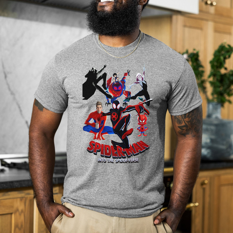 Into the Spider-Verse Shirt, SpiderMan Shirt, SpiderMan T-Shirt, Spiderman Shirt, Miles Morales Shirt, Miles Morales, Across the Spiderverse - 5.jpg