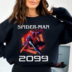 spider-man 2099 sweatshirt, spider-man: across the