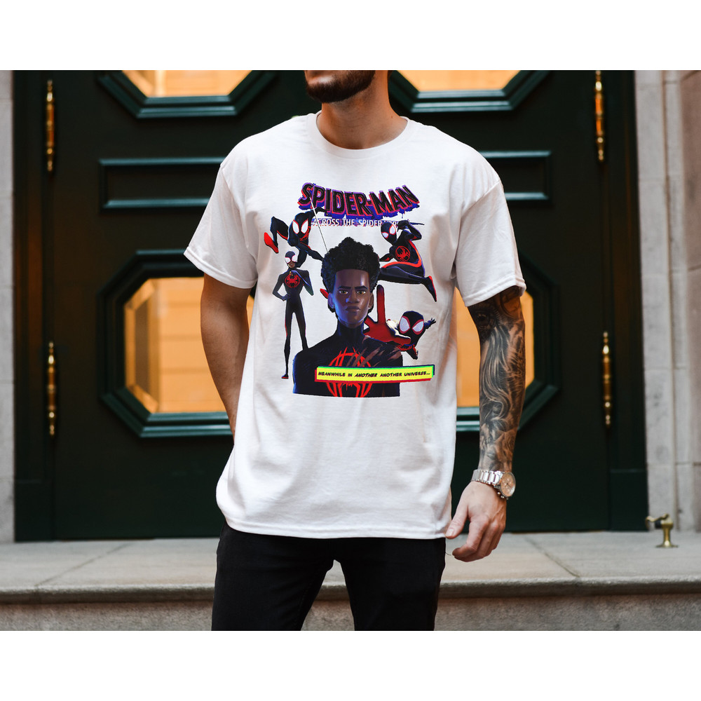 Spider-Man Across the Spider-Verse Shirt, Miles Morales Shirt, Spider-Man Shirt, Across the Spiderverse Shirt, New SpiderMan Movie Shirt - 4.jpg