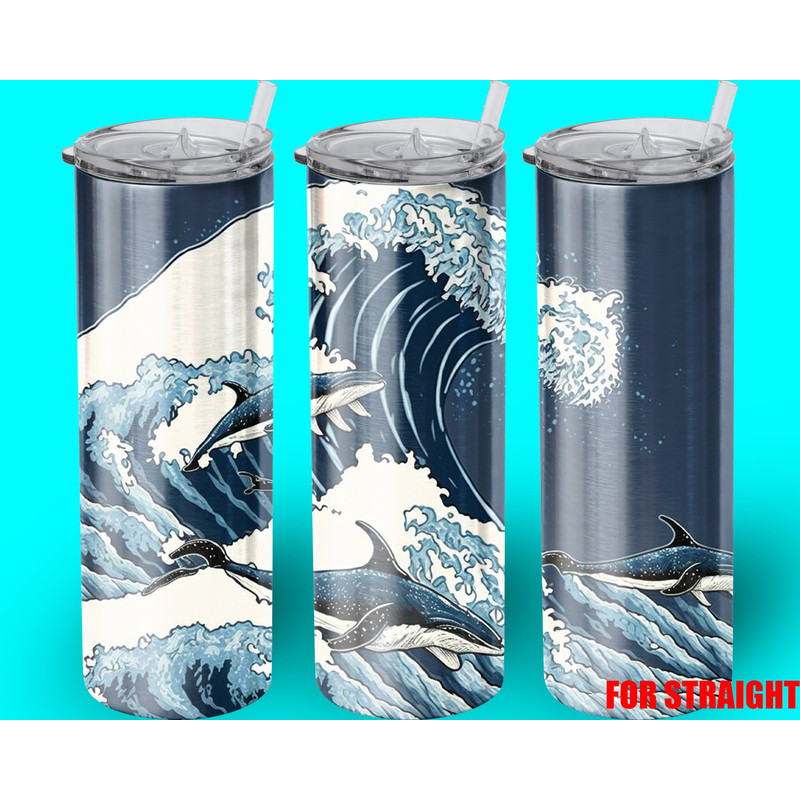 whales Straight Tumbler,whales Straight Skinny Tumbler,Animal Kingdom Quests Adventures Tumbler.png