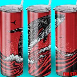 whales straight tumbler,whales straight skinny tumbler,animal wonder captivating wildlife beauty tumbler