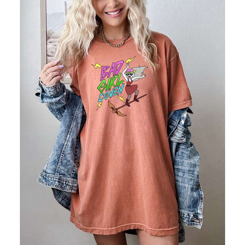 Bad Girl Coven Comfort Colors Bad Girl Coven Shirt, Eda The Owl House Shirt, Eda The Owl Lady, Edalyn Clawthorne Shirt, Luz Noceda Shirt - 3.jpg