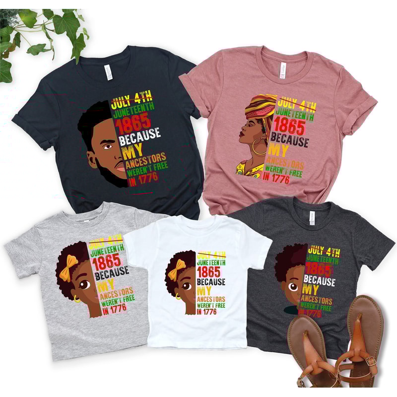Juneteenth Family Matching Shirt, Shirts For Black Family, Juneteenth Shirt, Black History T-shirt, Black Lives Matter, Gift For Family - 1.jpg