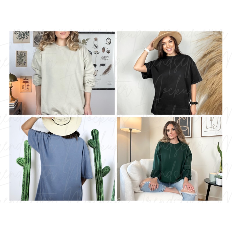 Ultimate Mockup Mega Bundle - High-quality mockups of popular shirts like Bella Canvas, Gildan, and Comfort Colors - 8.jpg