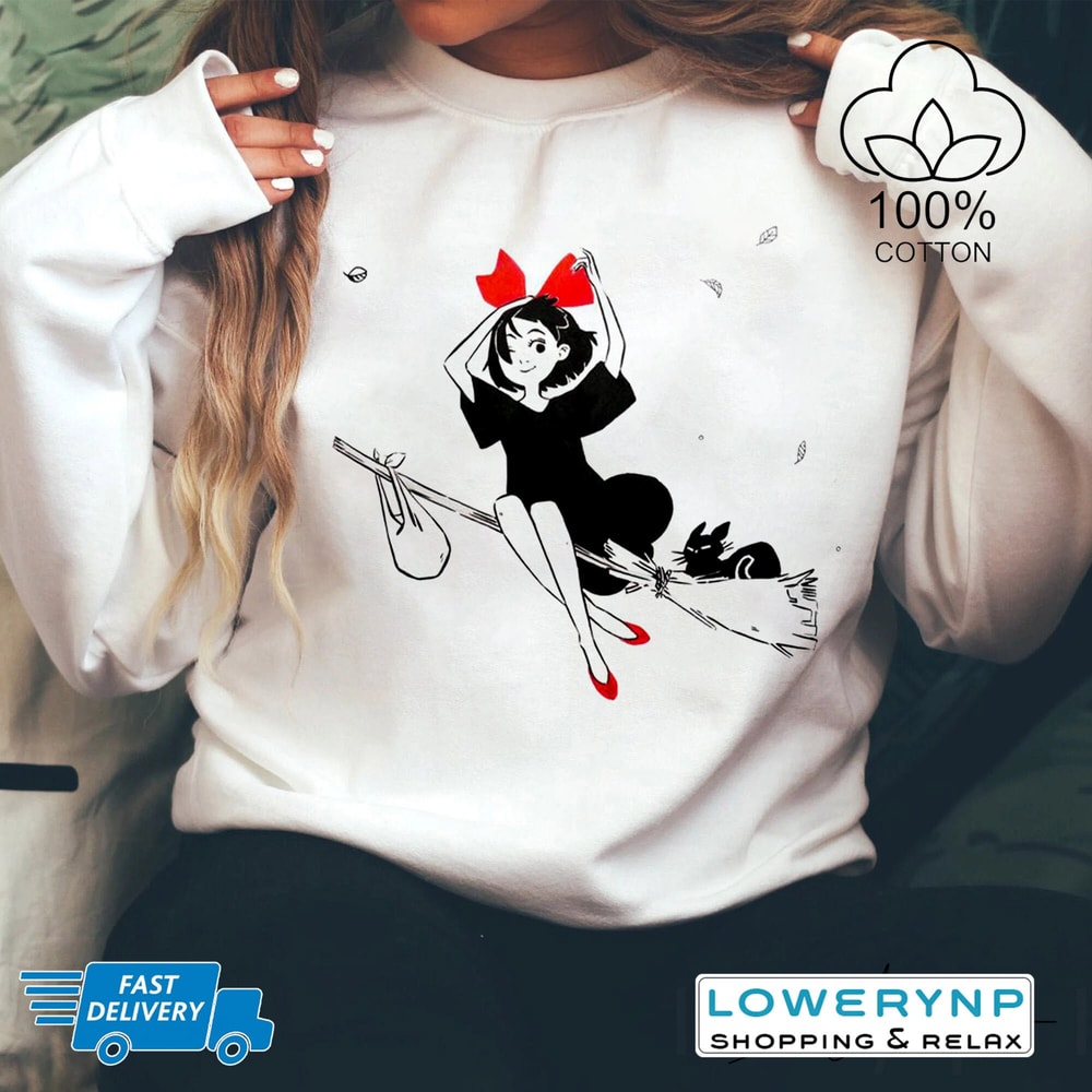 Studio Ghibli Vintage Shirt, Sweatshirt, Studio Anime Shirt, Hoodie, Studio Ghibli Sweatshirt, Mononoke, Kikis, Totoro Shirt - 2.jpg