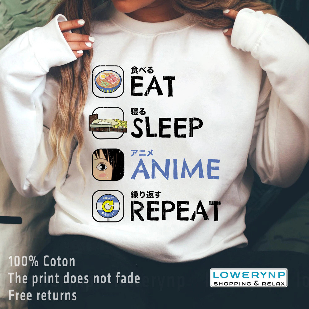 Vintage Studio Ghibli Shirt, Eat Sleep Anime Repeat Retro Studio Anime Shirt, Anime Sweatshirt, StudioGhiblie Anime Shirt, Ghibli Fan shirt - 1.jpg