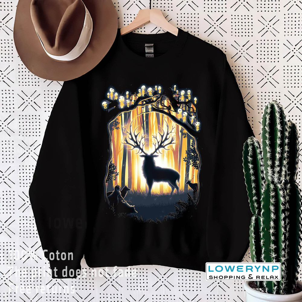 Vintage Studio Ghibli Shirt, Mononoke Shirt, Sweatshirt, Studio Ghibli T-shirt, Spirited Away Shirt, Kikis Anime Sweatshirt - 1.jpg