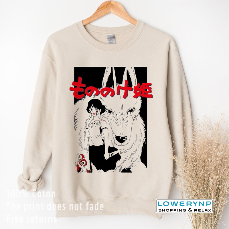 Vintage Studio Ghibli Shirt, Mononoke Shirt,Mononoke Sweatshirt, Studio Ghibli T-shirt, Spirited Away Shirt, Totoro Sweatshirt - 2.jpg