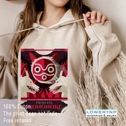 vintage studio ghibli shirt, retro mononoke shirt, studio ghibli t-shirt, spirited aw