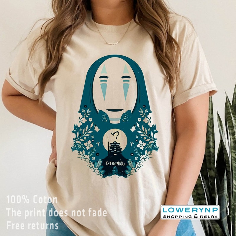 Vintage Studio Ghibli Shirt, Retro No Face Shirt, Studio Ghibli T-shirt, Spirited Away Shirt, Totoro Sweatshirt, Kikis Anime Sweatshirt - 1.jpg