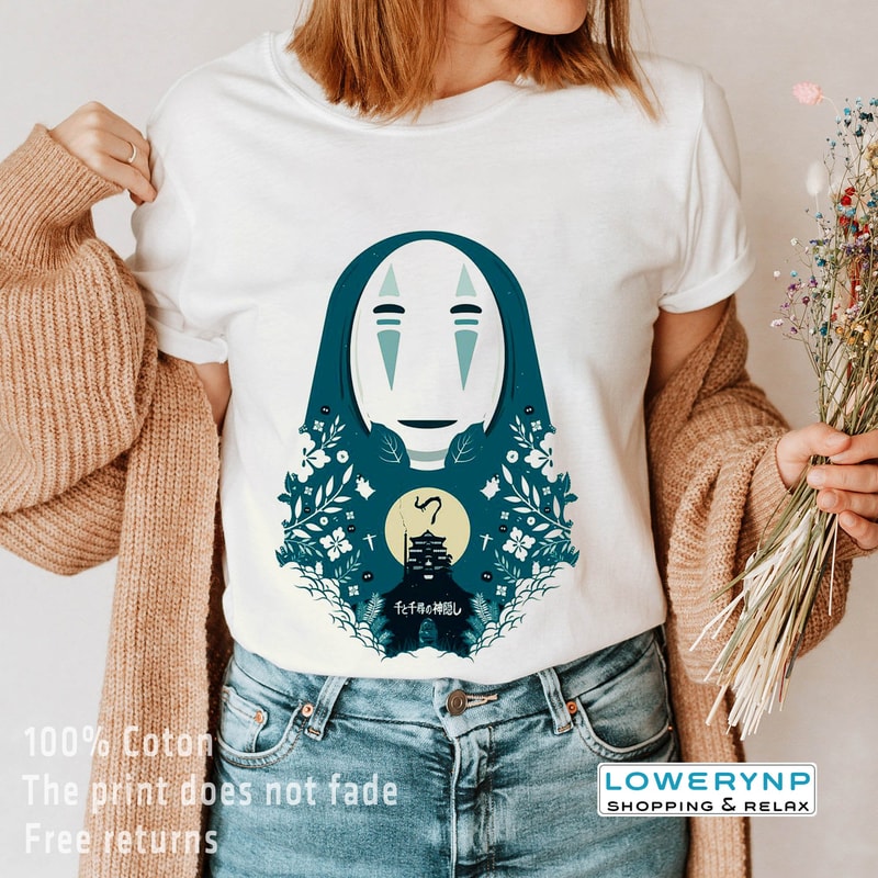 Vintage Studio Ghibli Shirt, Retro No Face Shirt, Studio Ghibli T-shirt, Spirited Away Shirt, Totoro Sweatshirt, Kikis Anime Sweatshirt - 2.jpg