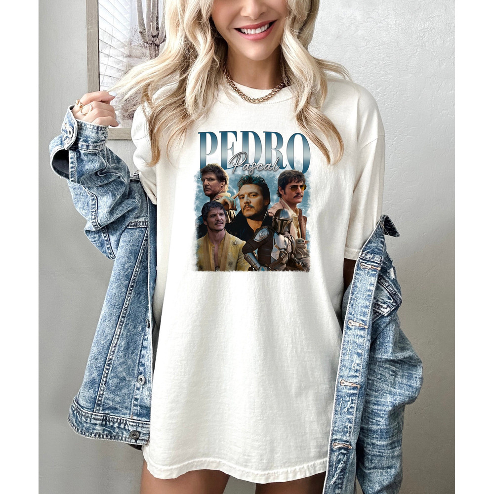 Pedro Pascal Shirt, Pedro Pascal 90s shirt, Pedro Pascal Tee, Pedro Pascal Fan Gifts, 90s Vintage Graphic Tees, Pedro pascal tshirt Gifts - 1.jpg