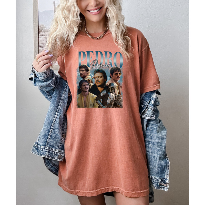 Pedro Pascal Shirt, Pedro Pascal 90s shirt, Pedro Pascal Tee, Pedro Pascal Fan Gifts, 90s Vintage Graphic Tees, Pedro pascal tshirt Gifts - 3.jpg