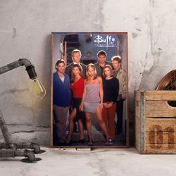 buffy the vampire slayer poster, movie poster, film poster, wall art, wall decor, prints, home decor, eternal huntress