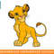 Disney The Lion King Young Simba Walking T-Shirt png, sublimation, digital download.jpg