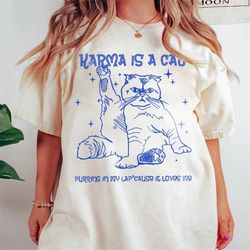 karma is a cat shirt ,taylor swift cat version, taylor's version shirt, midnight album shirt, swiftie fan shirt, the era