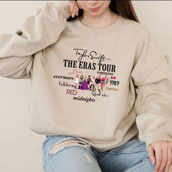 the eras tour sweatshirt, pop rock sweatshirt, mus