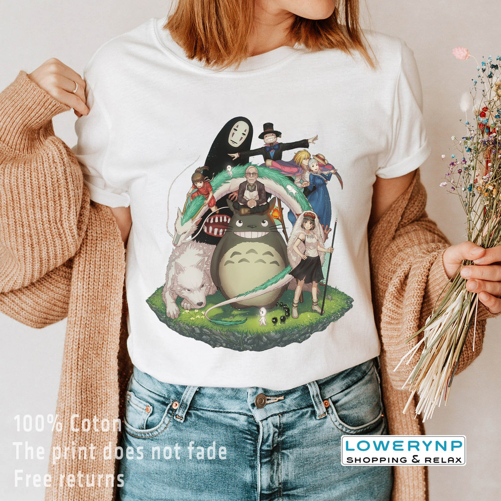 Vintage Studio Ghibli Shirt, Sweatshirt, Hoodie, Studio Ghibli T-shirt, Spirited Away Shirt, Totoro Sweatshirt, Kikis Anime Sweatshirt - 3.jpg