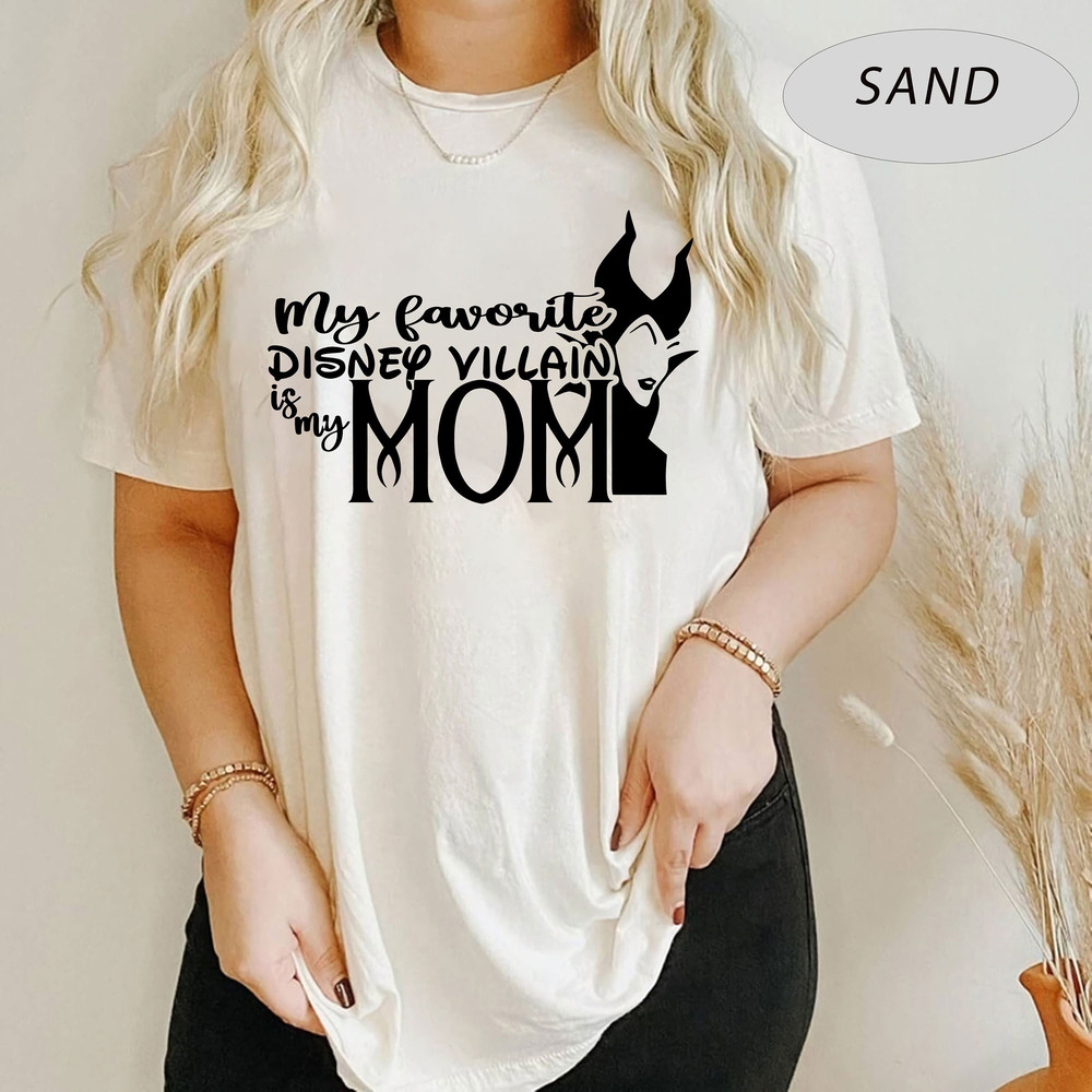 Vintage Disney Villains Shirt, My Favorites Disney Villain Is My Mom Shirt, Maleficent shirt, Disney Family Shirt, Disney Villains Tee - 1.jpg