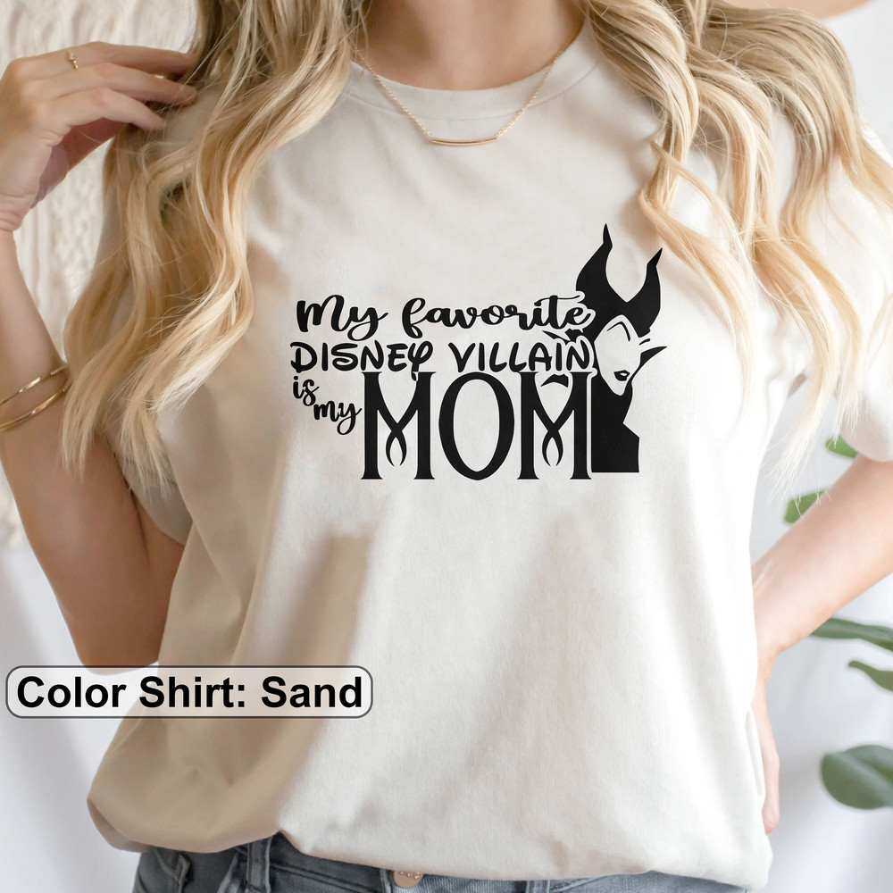 Vintage Disney Villains Shirt, My Favorites Disney Villain Is My Mom Shirt, Maleficent shirt, Disney Family Shirt, Disney Villains Tee - 2.jpg