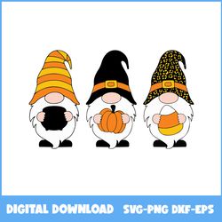Fall Halloween Gnome Svg, Gnome Svg, Gnome Halloween Svg, Pumpkin Svg, Halloween Svg, Ai Digital File