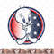 Looney Tunes Tweety Bird Fourth Of July Americana Circle png, sublimation, digital download .jpg