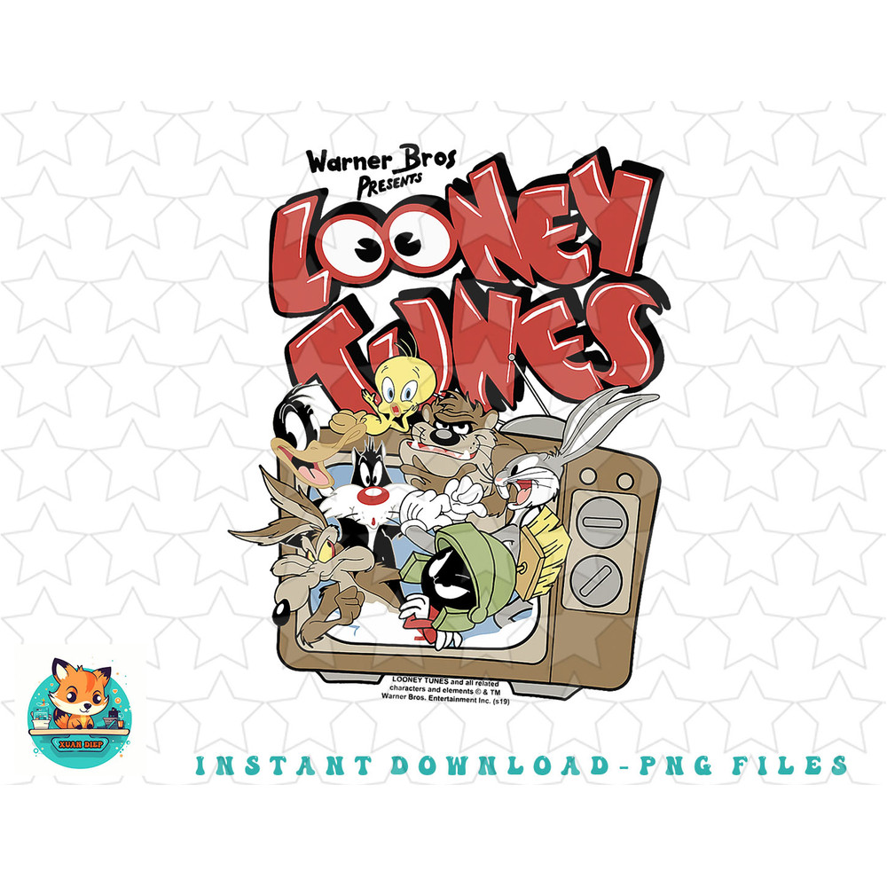 Looney Tunes TV Portrait png, sublimation, digital download.jpg