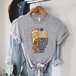 afro woman shirt,black history month shirt,black women tee, gift for black women,black queen shirt,black history shirt,b