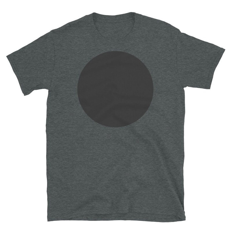 Black circle Unisex T-Shirt Kazimir Malevich T-shirt Supremacism T-shirt minimalist T-shirt Bauhaus Tee - 4.jpg