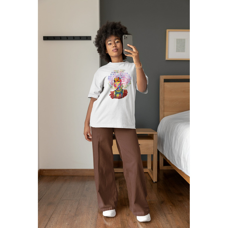 Black is Beautiful Neon, Ethnic T Shirt, Black Female T Shirt, Summer Collection Tee Shirt, Women's Apparel Gift, BUY NOW! - 4.jpg