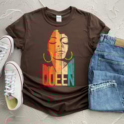 black woman queen shirt, black girl magic, black girl shirt, melanin queen shirt, black queen shirt, black women outfit,
