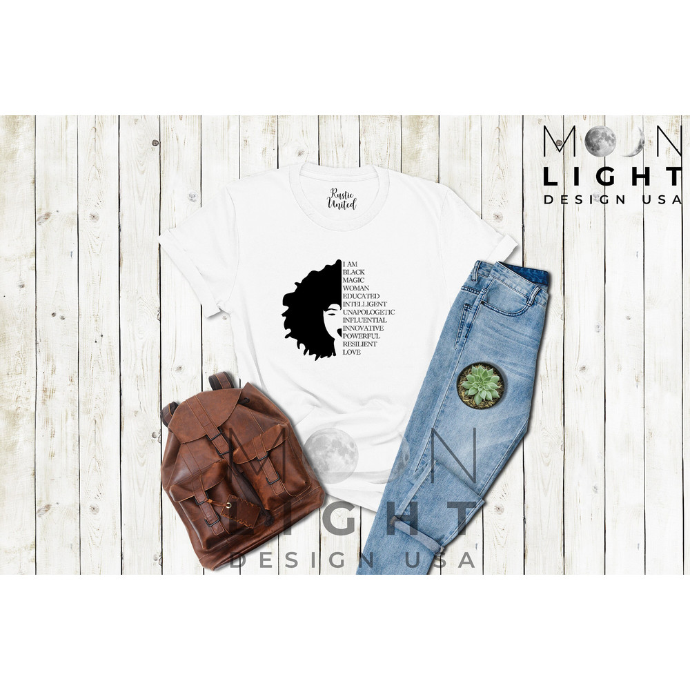 Black Women T-shirt, Afro Woman Shirt, Black Queen Shirt, Black Women Outfit, Women Afrocentric Tee, Black Girl Magic, Juneteenth Shirt - 6.jpg