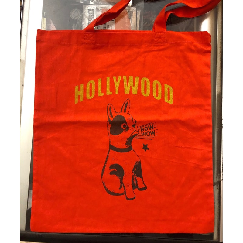 Hollywood California Cute Puppy Dog Screen Printed T Shirt in Men's Women's and Kids Sizes bulldog terrier mutt pug - 6.jpg
