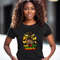 Juneteenth Shirt, Black Woman Shirt, Messy Bun, Juneteenth 1865, Black History, Afro Women Shirt, Juneteenth T shirt, Gift For Her - 1.jpg