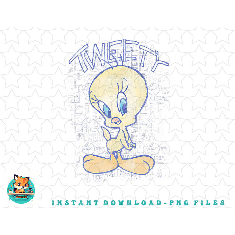 Looney Tunes Tweety Fade png, sublimation, digital download.jpg