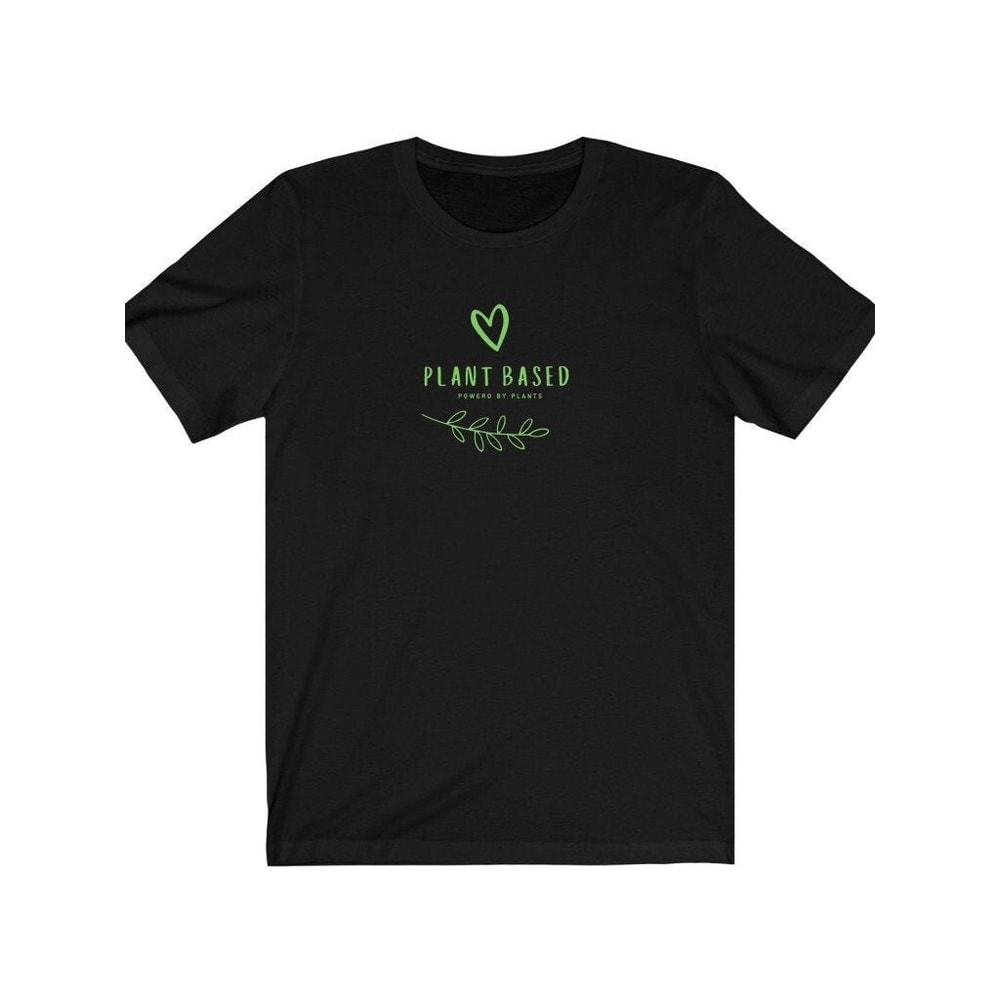 Plant-Based T-shirt, Powered By Plants Shirt, Run on Veggies Shirt, Vegetarian Shirt, Vegan t-shirt, Unisex T-Shirt - 2.jpg