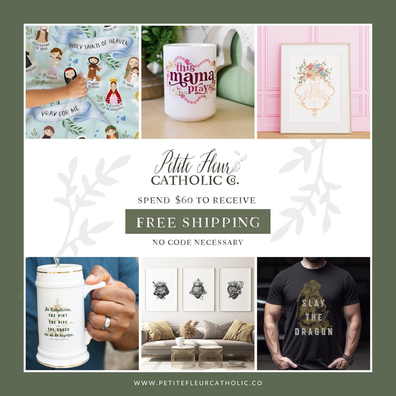 The World Is Thy Ship & Not Thy Home Catholic Women's T-Shirt - St Therese Quote Apparel - Catholic Mother's Day Gift - Catholic Women Tee - 2.jpg