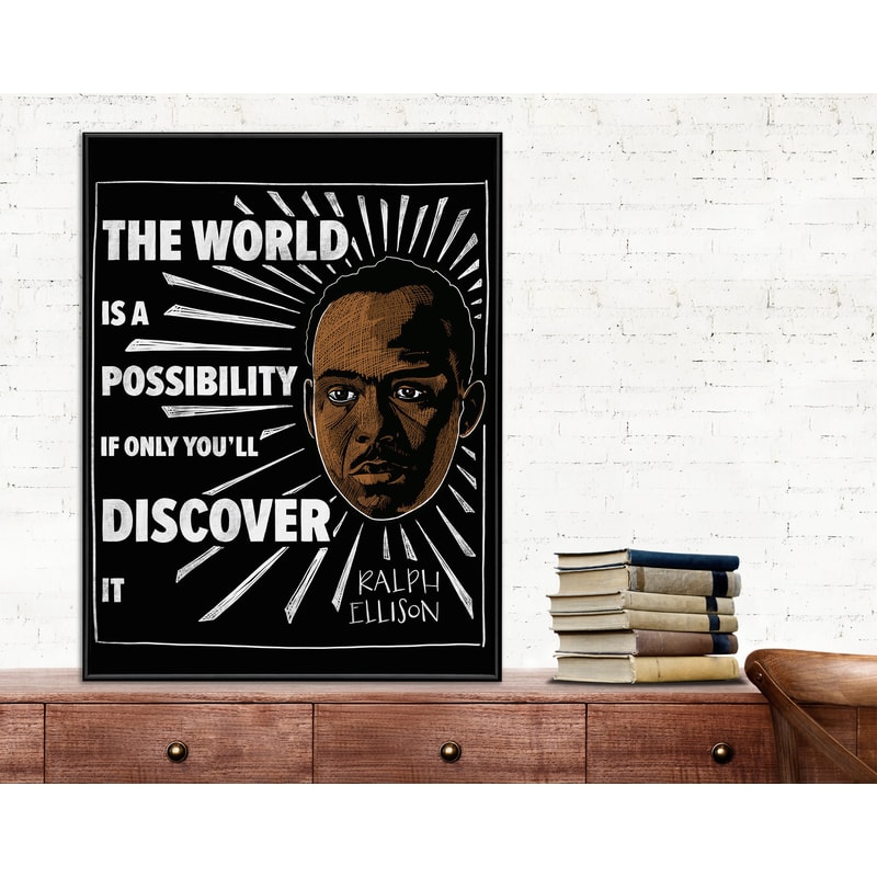 Twentieth Century Black Authors 8 Poster Set Fine Art Paper, Laminated, or Framed Multiple Sizes Available for Home, Office, or School - 7.jpg