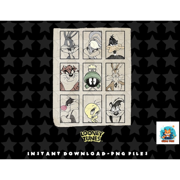 Looney Tunes Vintage Print png, sublimation, digital download.jpg