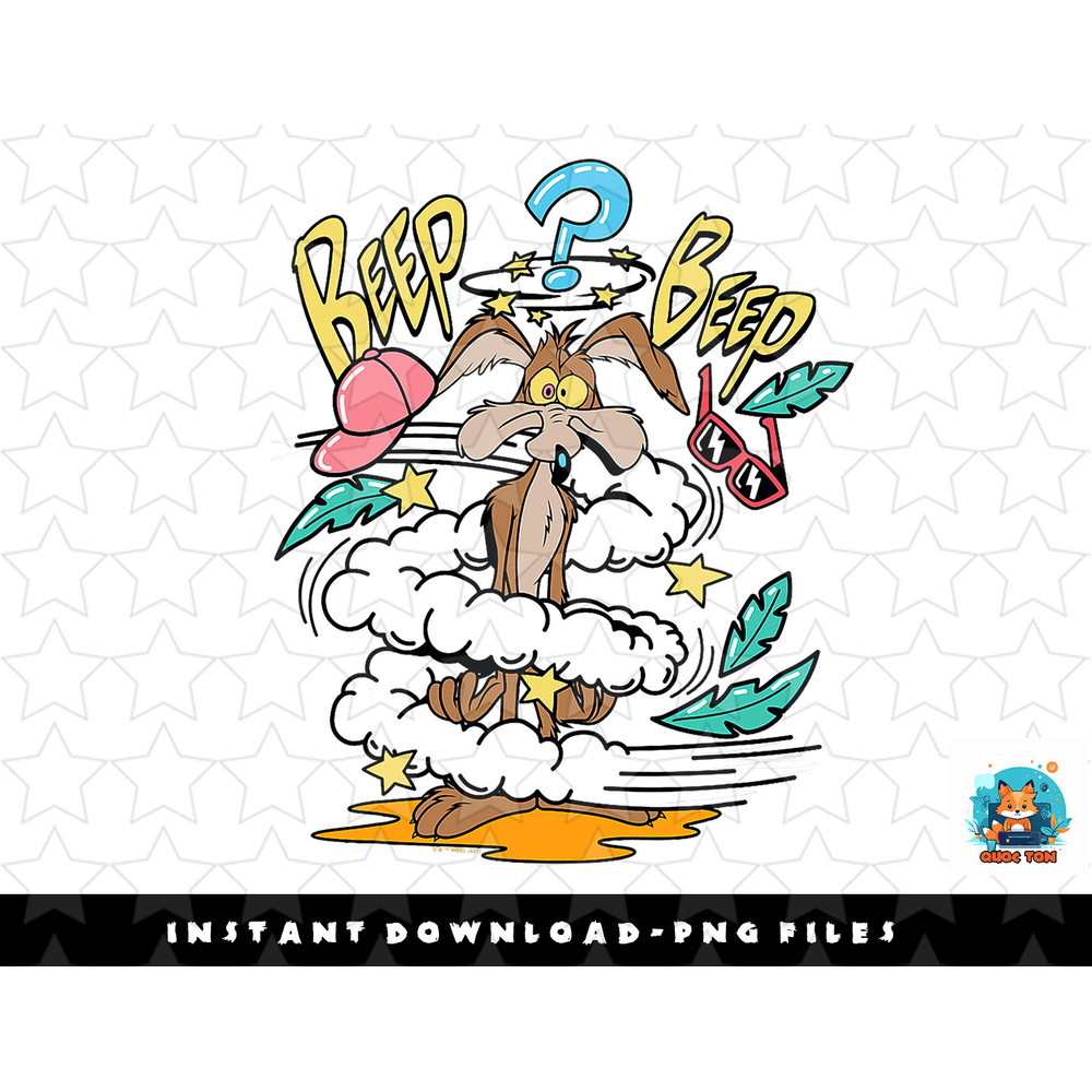 Looney Tunes Wile E. Coyote Beep Beep png, sublimation, digital download.jpg