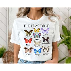 the eras tour butterfly shirt, the eras tour shirt retro, retro taylor the eras tour shirt, the eras tour butterfly shir