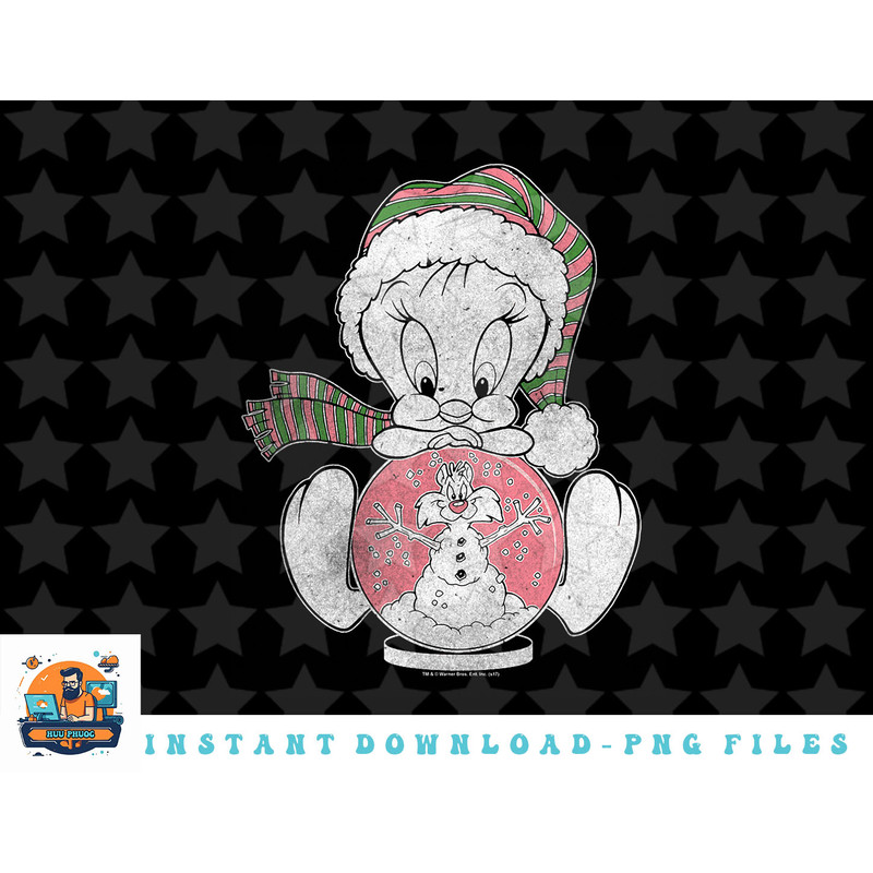 Looney Tunes Tweey Globe png, sublimation, digital download.jpg