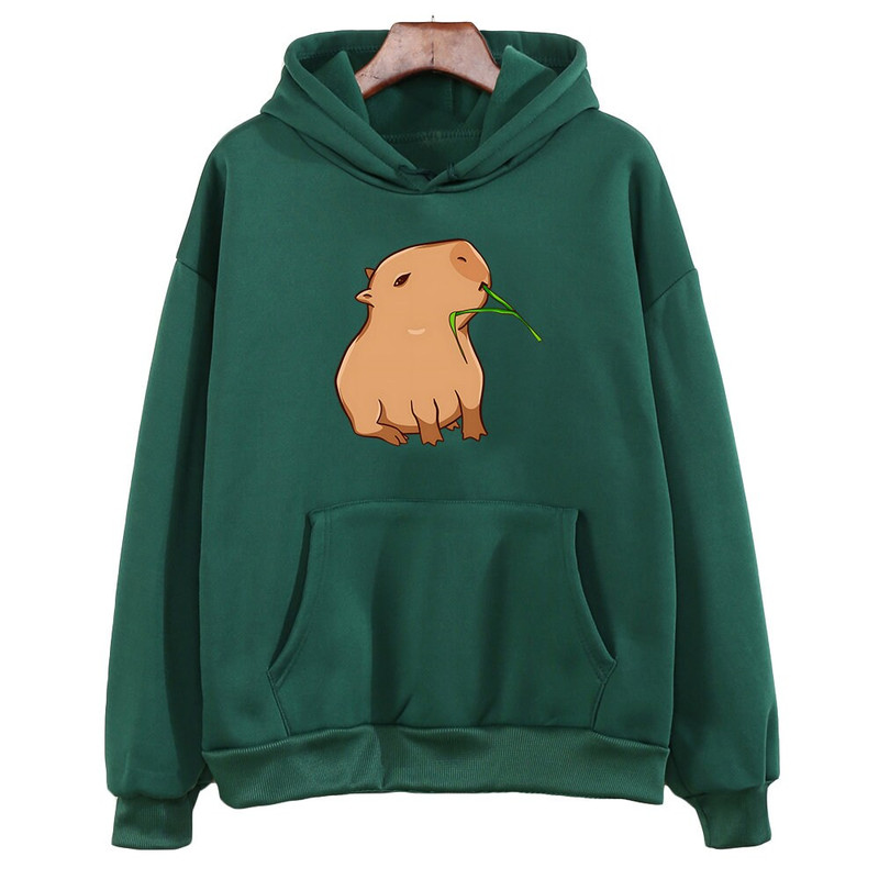 Capybara Hoodie, Cute Capybara Hoodie Print, Capybara Vintage Tee, Capybara Long Sleeve, Pet Lover Gift, Animal Hoodie, Cute Capybara Gift - 8.jpg
