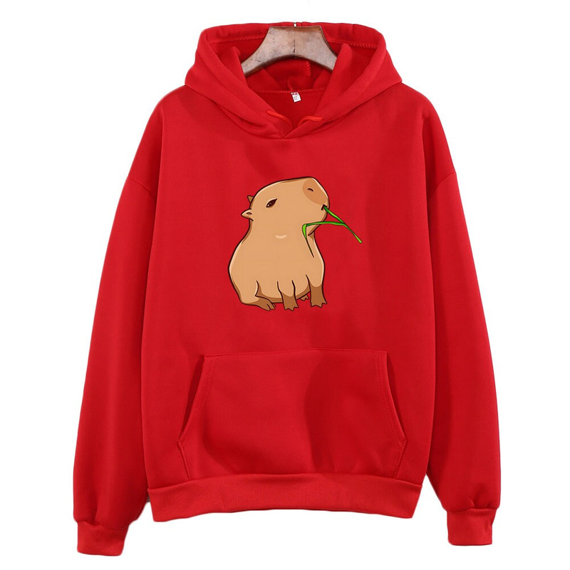 Capybara Hoodie, Cute Capybara Hoodie Print, Capybara Vintage Tee, Capybara Long Sleeve, Pet Lover Gift, Animal Hoodie, Cute Capybara Gift - 9.jpg