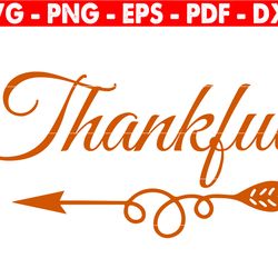 thankful, grateful,  thanksgiving svg, funny halloween svg, fall svg, blessed svg cut file for cricut and silhouette